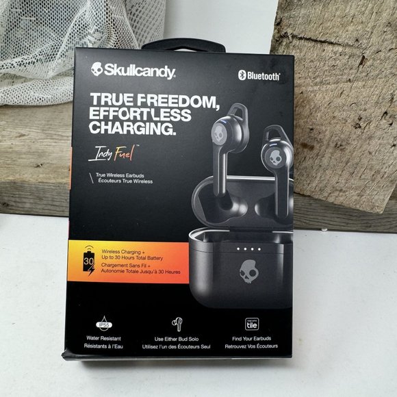 Skullcandy Indy Fuel Wireless Earbuds  Bluetooth Like New - Picture 6 of 6